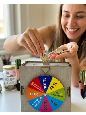 Pileli Store Çarklı Kumbara