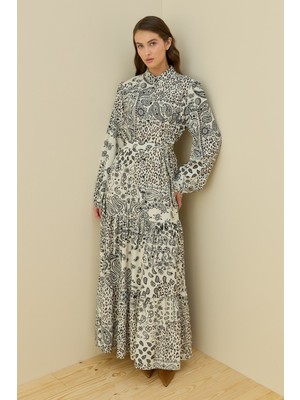 Merwish Kadın 1665 Estate Elbise