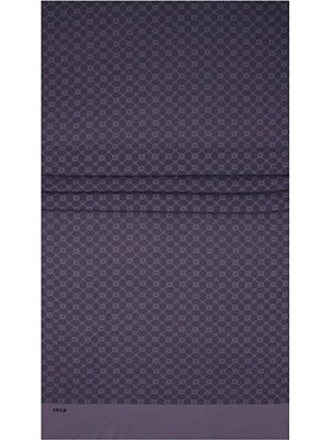 Aker Elegance Monogram Polyester Şal - 1090100-975