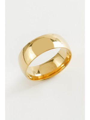 Zero Land Muratech Alyans Lüks Çelik Yüzük 8 Mm-7