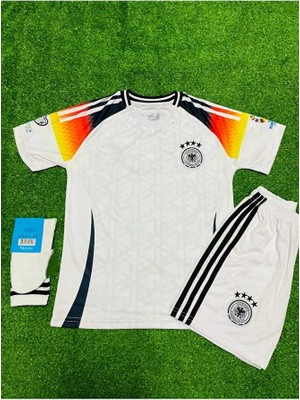 Almanya Euro 2024 Isimsiz Iç Saha Çocuk Forması 3'lü Set