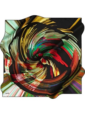 Aker Nostalji Tivil Ipek Eşarp 8504-911