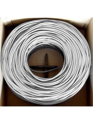 Frisby Frısby FR-CAT601 305MT 0.58MM 23AWG Cat6 Utp Kablo Gri