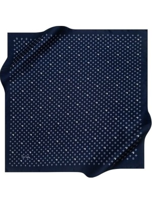 Pierre Cardin Tivil Ipek Eşarp Lacivert 4839-921