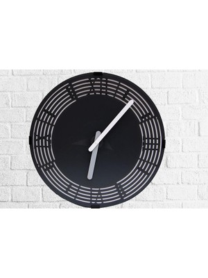 Siv Ticaret Saat Hareketli Roma Rakamlı Duvar Saati Dekoratif Hediyelik