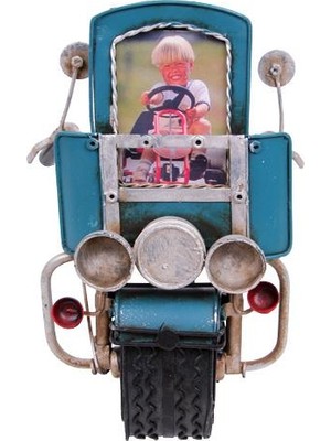 Siv Ticaret Dekoratif Metal Çerçeve Motosiklet Temalı Hediyelik