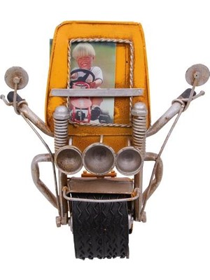 Siv Ticaret Dekoratif Metal Çerçeve Motosiklet Temalı Hediyelik