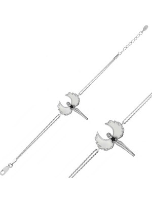 Siv Ticaret 925 Ayar Gümüş Su Perisi Bileklik