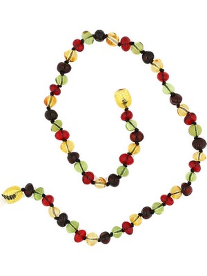 Siv Ticaret Bebek Damla Kehribar Diş Kolye