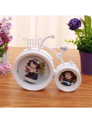 Siv Ticaret Bisiklet Şeklinde Fotoğraf Çerçevesi