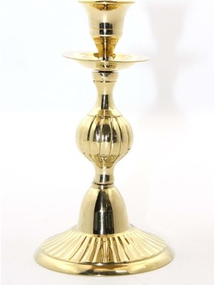 Siv Ticaret Tekli Pirinç Şamdan