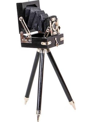 Siv Ticaret Kamera Tripod Modelli Vintage Dekoratif Hediyelik