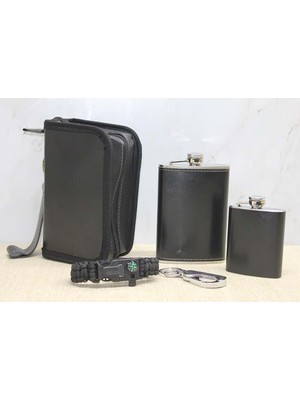 Siv Ticaret Kılıflı 2'li Matara Seti