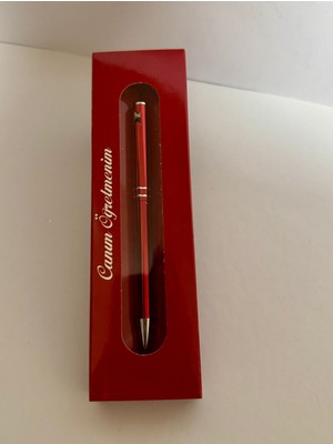 Siv Ticaret Tükenmez Kalem Canım Öğretmenim Kırmızı Renk