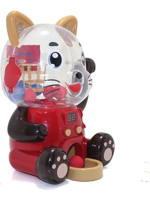 Siv Ticaret Kedi Havalı Basket Oyunu Çocuk Oyuncak