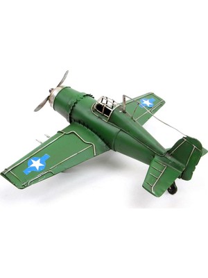 Siv Ticaret Dekoratif Metal Uçak Biblo Dekoratif H-Hediyelik