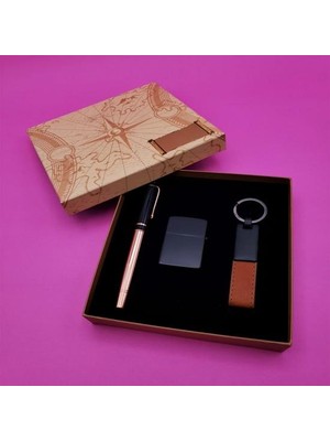 Siv Ticaret Vip 3'lü Hediye Seti Dekoratif Hediyelik