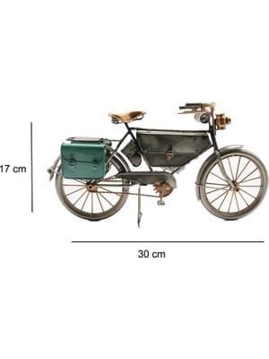 Siv Ticaret Dekoratif Metal Bisiklet Biblo