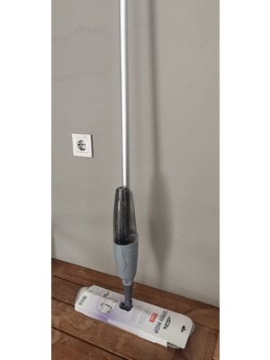 PremiumPort Alüminyum Saplı Sprey Mop 110 Cm, Pratik ve Dayanıklı Temizlik Aracı