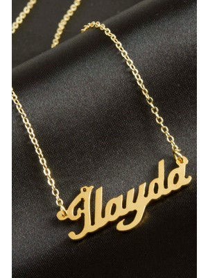 Zero Land Muratech Ilayda Isimli Kolye -Sarı