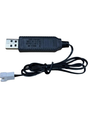 Nemere 3.7V Li-Ion Sm-2p Soket Drone Bataryası USB Şarj Kablosu
