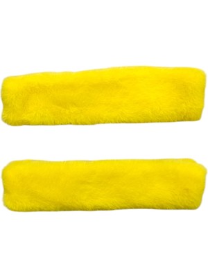 Nil Avm Peluş Seyahat Emniyet Kemer Pedi Kılıfı 2&AMP;#39LI Sarı