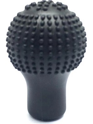 Nil Avm Silikon Vites Topuzu Kılıfı Masajlı Yuvarlak Siyah