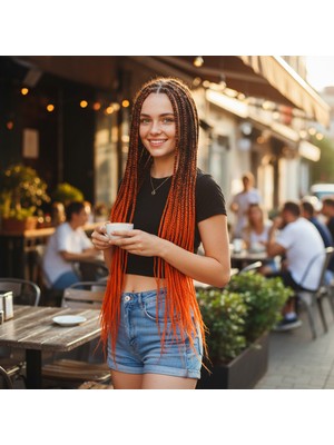 Luord-Store Afrika Örgüsü Rasta Için Sen Ombreli / Siyah / Tcu