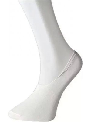 Pileli Store Pilelistore Beyaz Kadın Babet Çorap 12 Çift