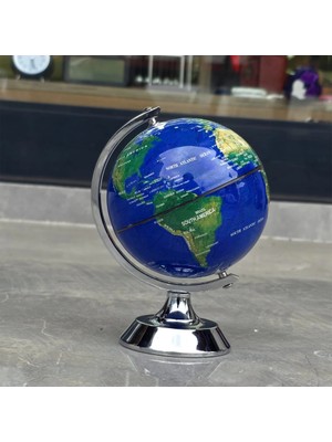 Nemere Metal Ayaklı Mavi Dünya Küresi