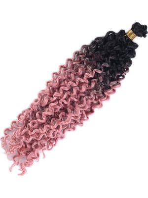 Luord-Store Afro Daası / Siyah Gül Kurusu Ombreli