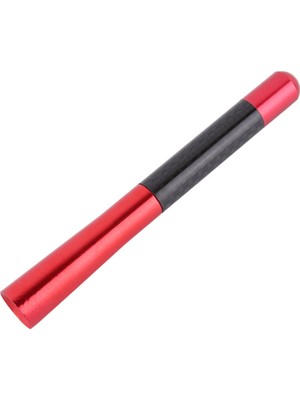 Nil Avm Alüminyum Karbon Fiber Oto Anten Çubuğu Kırmızı