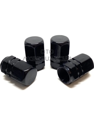 Nil Avm Alüminyum Altıgen Sibop Kapağı 4&AMP;#39LÜ Siyah