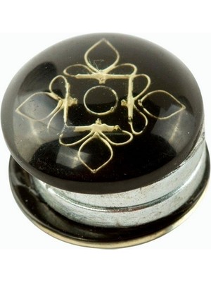 Zero Land Muratech Kare Kupa Eşarp Mıknatısı 1 Adet - Siyah