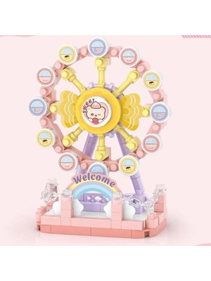 Nessi World LZ-8631 Dönme Dolap 140 Parça Block Oyuncak Mini Poşet