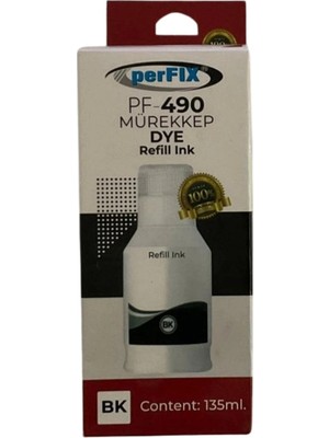 Nil Avm Perfıx Canon  Pf CGI-490BK - Siyah 790 - 190 - Dye  Şişeli Mürekkep 13