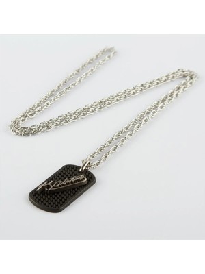 Zero Land Muratech Atatürk Imzalı Künye Kolye - Siyah