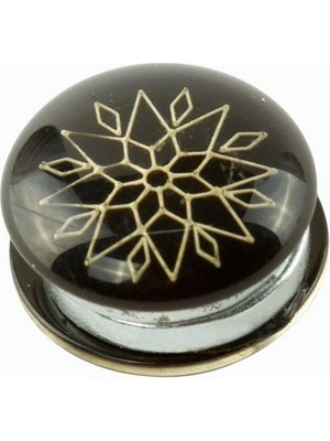 Zero Land Muratech Yıldız Kupa Eşarp Mıknatısı 1 Adet - Siyah