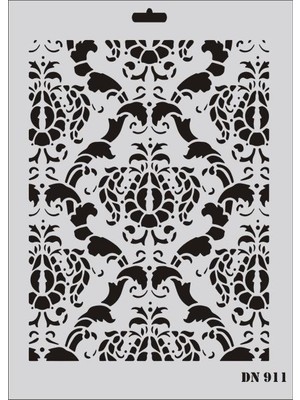 Luord-Store Dantel Seri DN-911 Stencil 35X25 cm