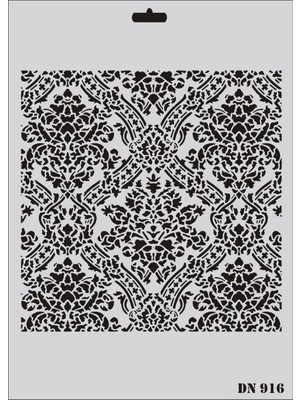 Luord-Store Dantel Seri DN-916 Stencil 35X25 cm