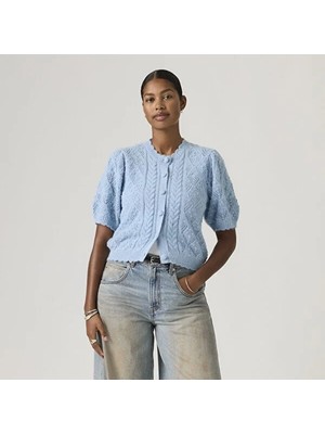 Levi's Pauline Pointelle Kısa Kollu Hırka