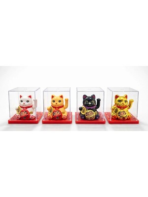 Senson Güneş Enerjili Sallanan Şans Kedisi - Maneki Neko ALK4526