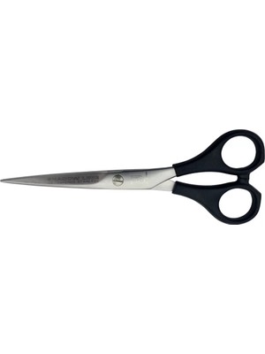 Uravas Store Shadow Line 2217 M-525 Plastik Saplı Balık Sırtı Makas No: 6 Inç / 15,24 cm - Paslanmaz Çelik