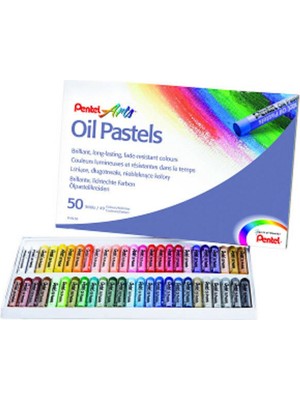Pentel Arts Yağlı Pastel Boya - 50 Renk / YPHN50