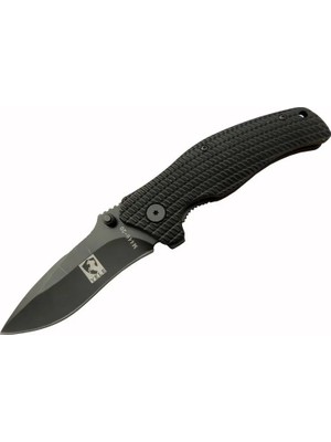 SHC4200 Yele M446 Siyah Kamp Çakı 20CM - Yarı Otomatik, Kemerlikli