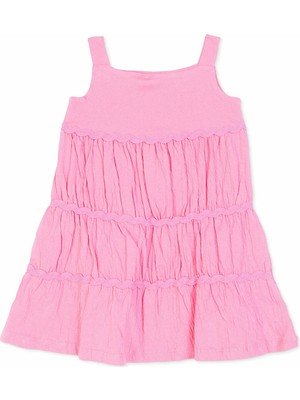 Hellobaby Kız Bebek Elbise Modelli Yaka Ip Askılı
