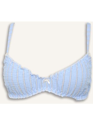 DeFacto Poplin Kapsız Pedsiz Balensiz BRA H3798AX26SP
