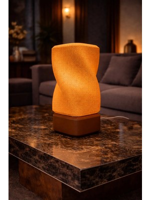 Mosso Steel Mosivo Model - LED Abajur - Masa Lambası - USB 5V ile Çalışır - Slim LED Aydınlatması Dahildir - Dekoratif Lamba - Renk Seçenekli