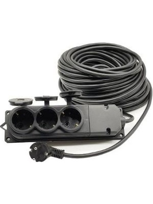 Luord-Store 01560 30 Metre Grup Prizli Uzatma 3x2,5 Kablo