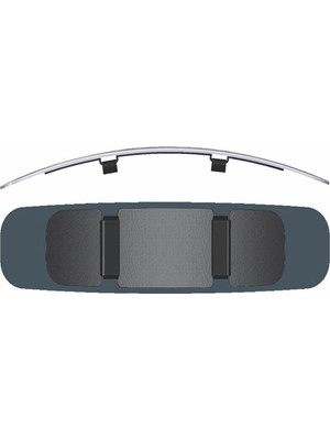 Nil Avm Iç Dikiz Aynası Bombeli Lastikli Cici Geçme 30X8CM 549040